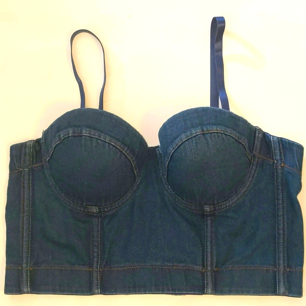 Denim Bustier